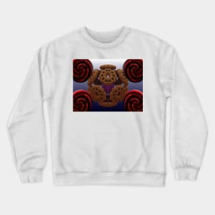 Donuts and Candied Apple Swirls Crewneck Sweatshirt